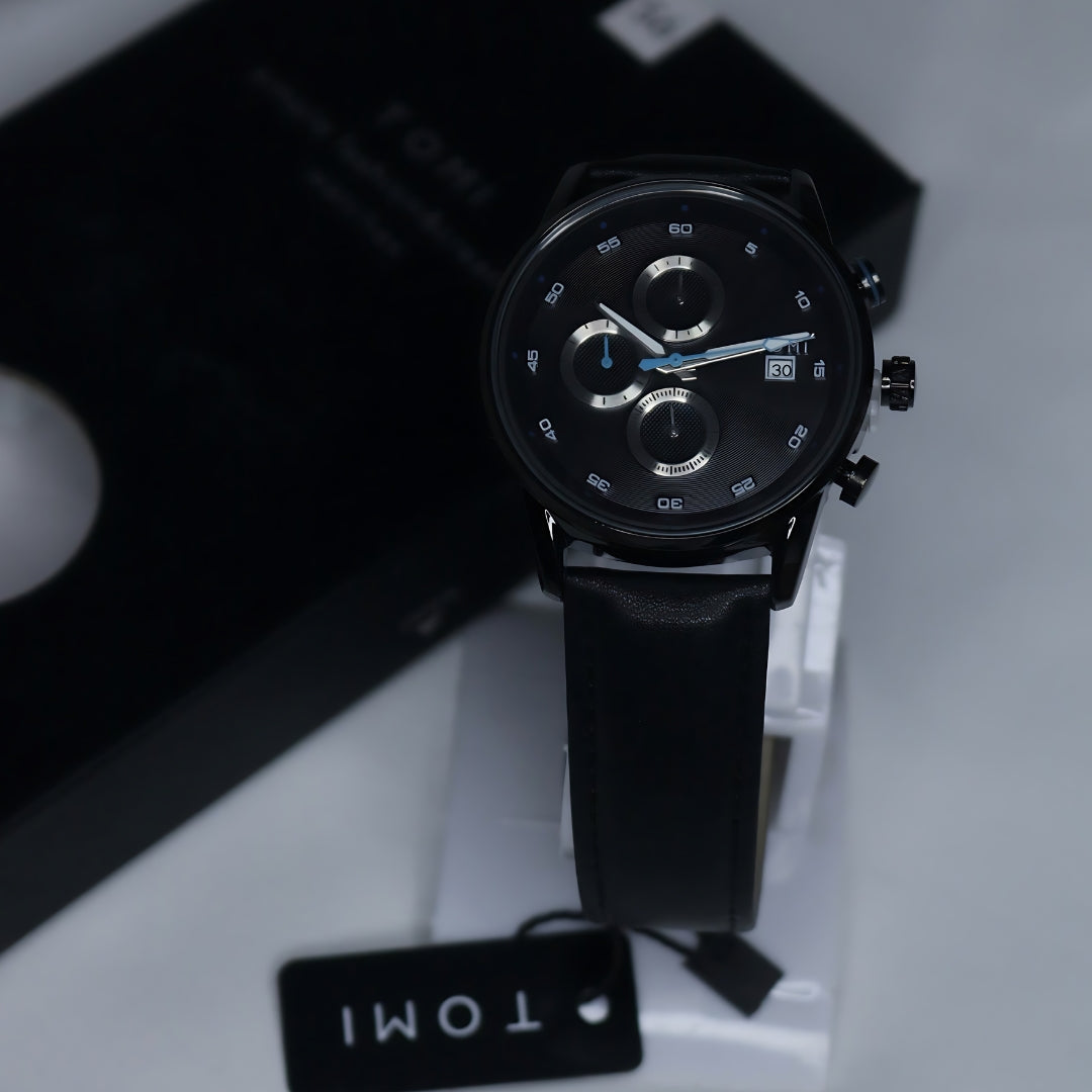 Tomi Men's Watch Black