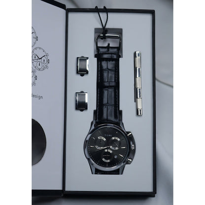 Tomi Men's Watch Black