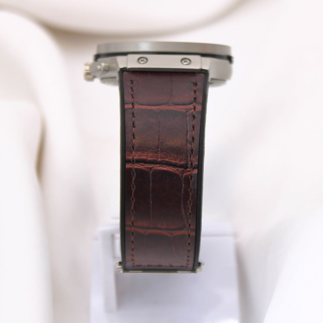 Hublot Men's Watch Brown Dial and Brown leather Strap